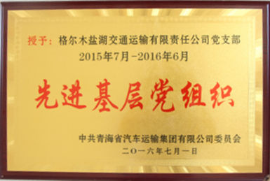 bevictor伟德先进基层党组织（2016.7）